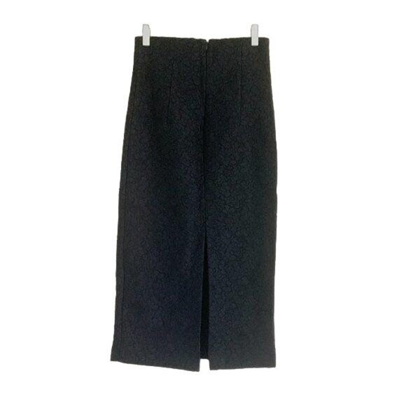 Zara Black High Waist Lace Skirt - Picture 5 of 6